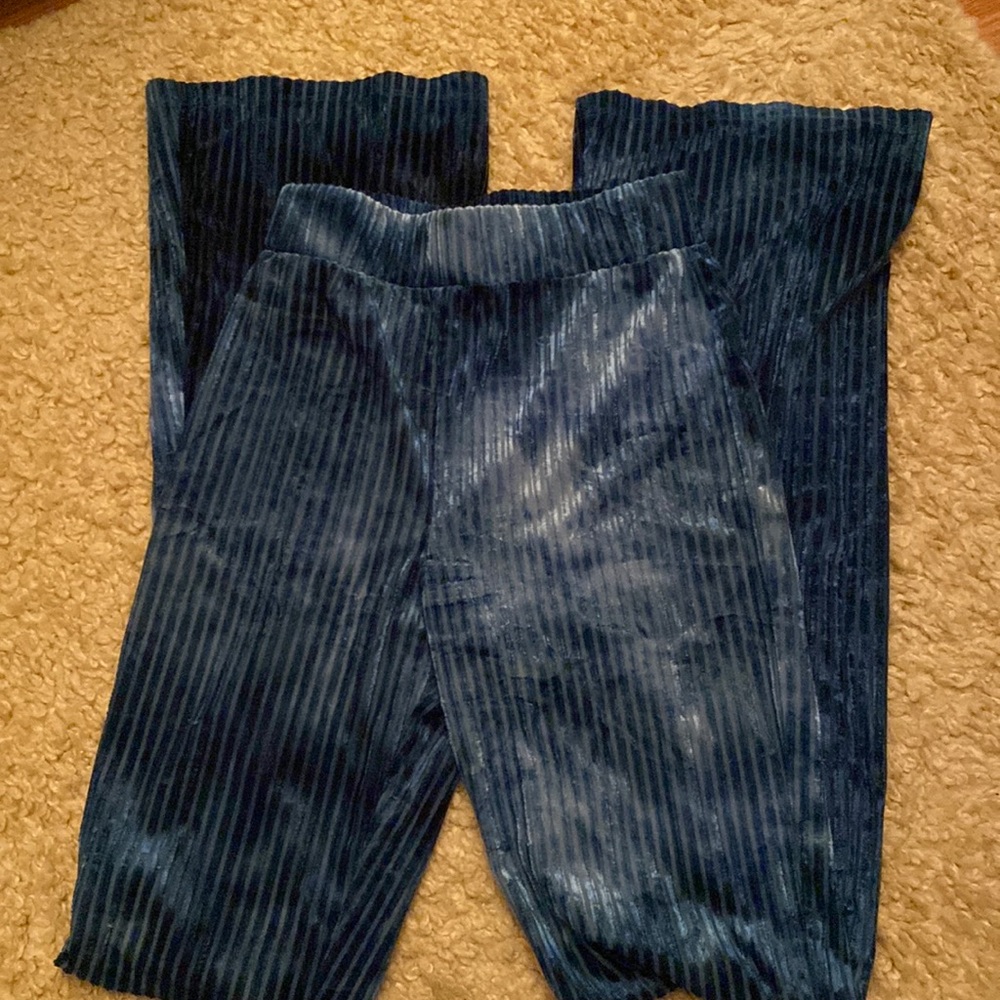 Blue flares